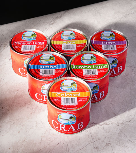 REFRIGERATED PASTEURIZED CANNED CRAB MEAT
