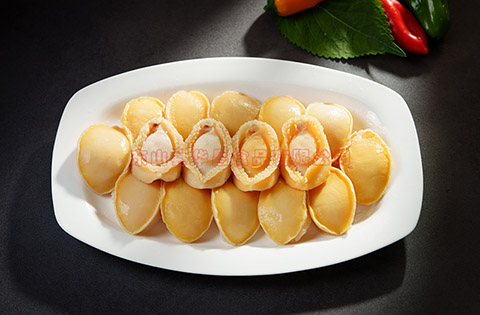 FROZEN BLANCHED ABALONE MEAT